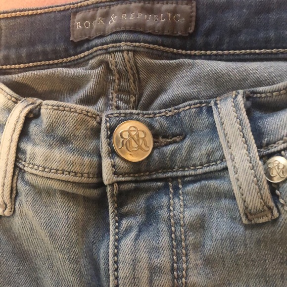 Rock and Republic crop pants size 8 - Picture 5 of 8